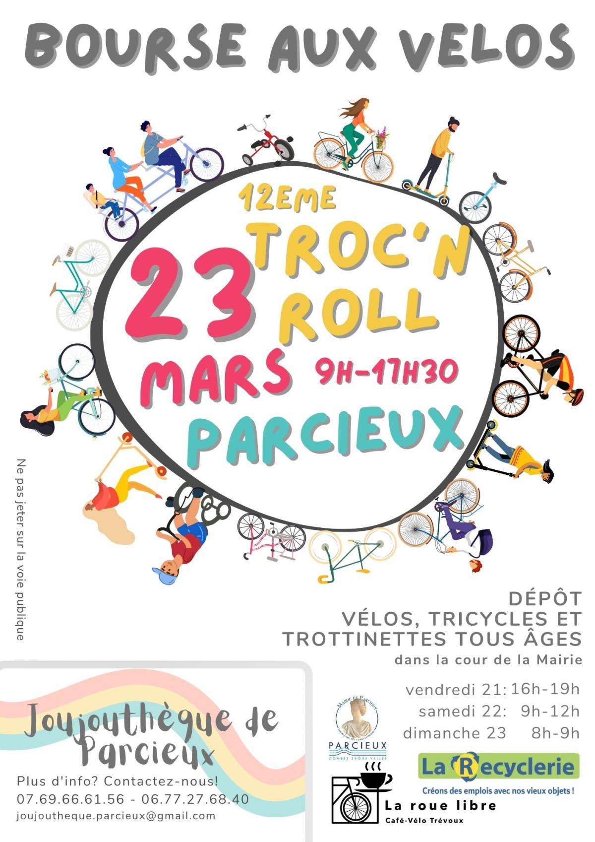 Affiche 2025 bourse aux velos recyclerie