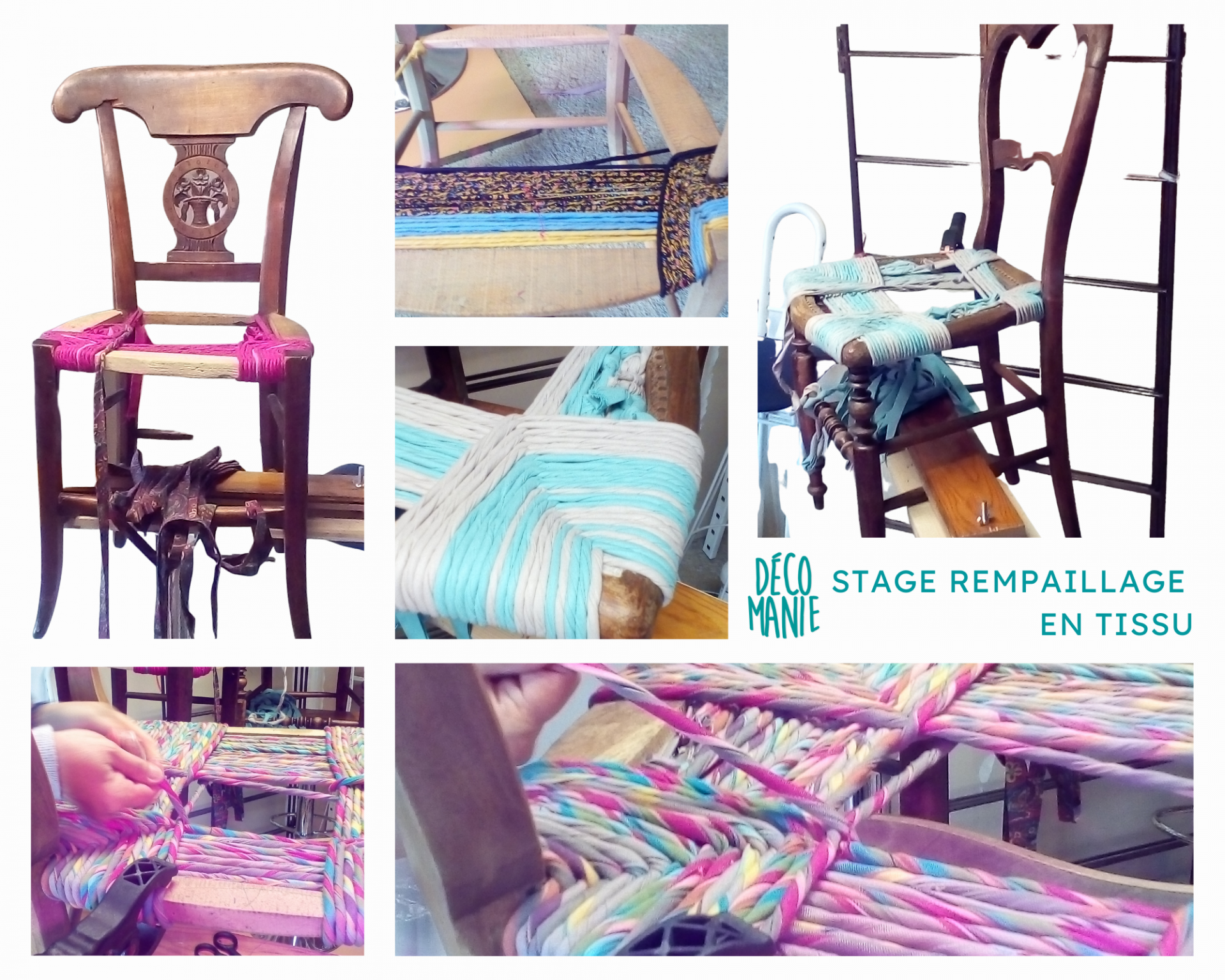 STAGE REMPAILLAGE DE CHAISES