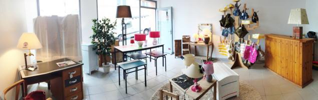 Decomanie interieur boutique Bas Port Trevoux